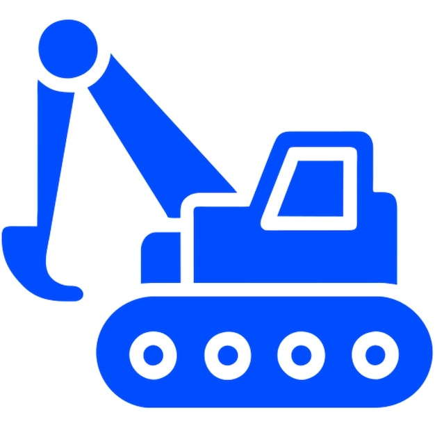 pictogram van de bucket wheel excavator