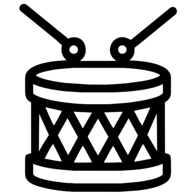 pictogram van de Mardi Gras-trommel