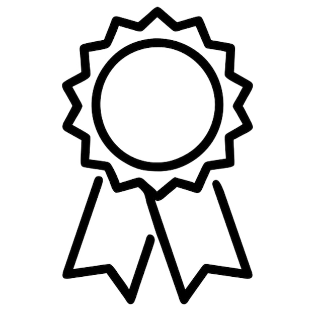 pictogram van de prijsmedalje