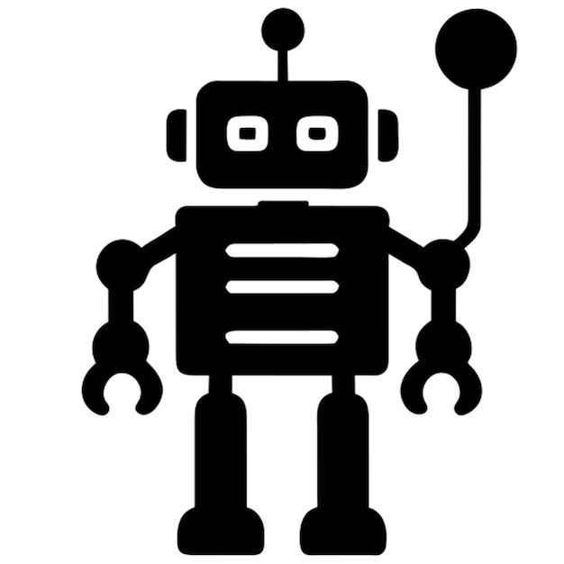 pictogram van de robot