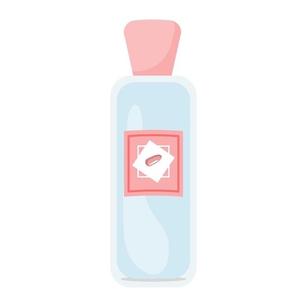 Vector pictogram voor nagellakremover mode-illustratie vectorillustratie