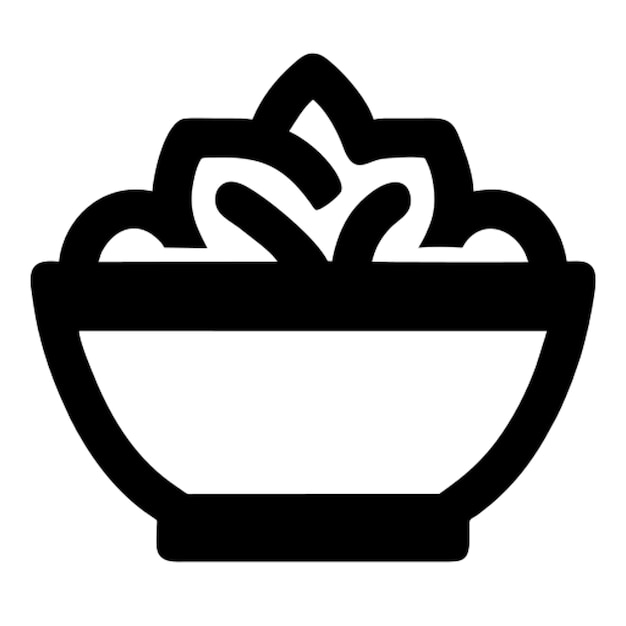 pictogram voor salade