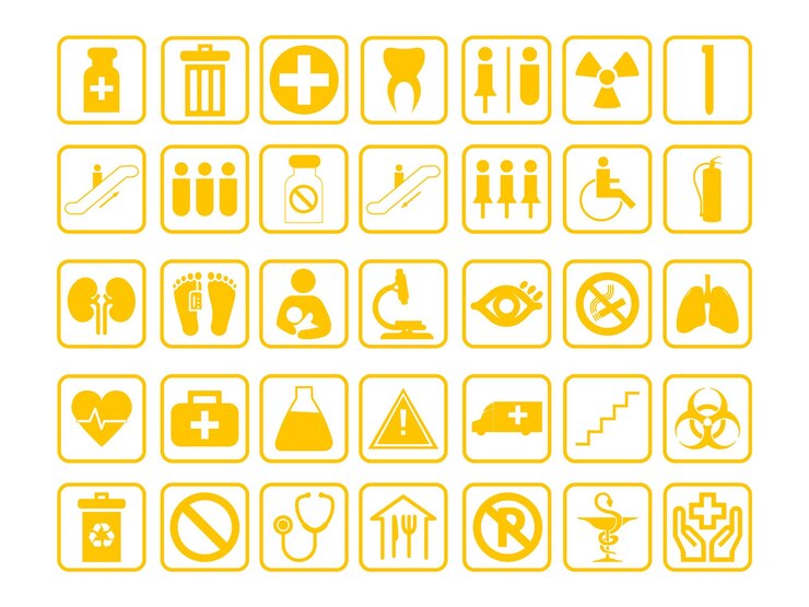Vector pictogram ziekenhuis vector