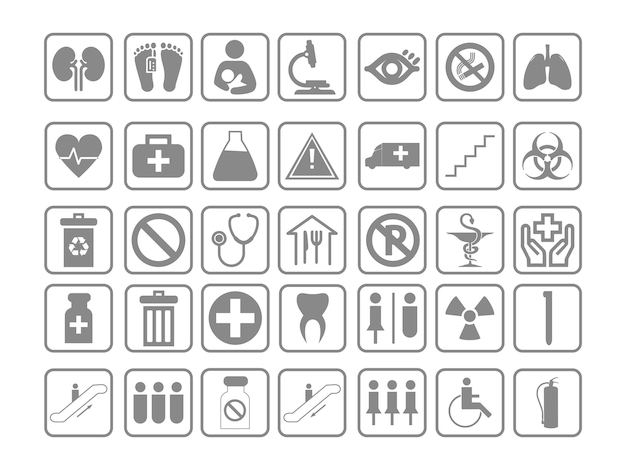 Pictogram ziekenhuis vector