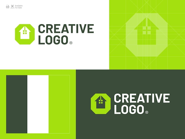 Графический дизайн логотипа для всех видов бизнеса