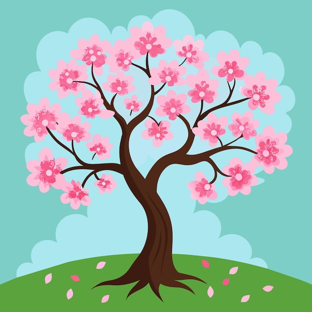 a picture of a cherry blossom