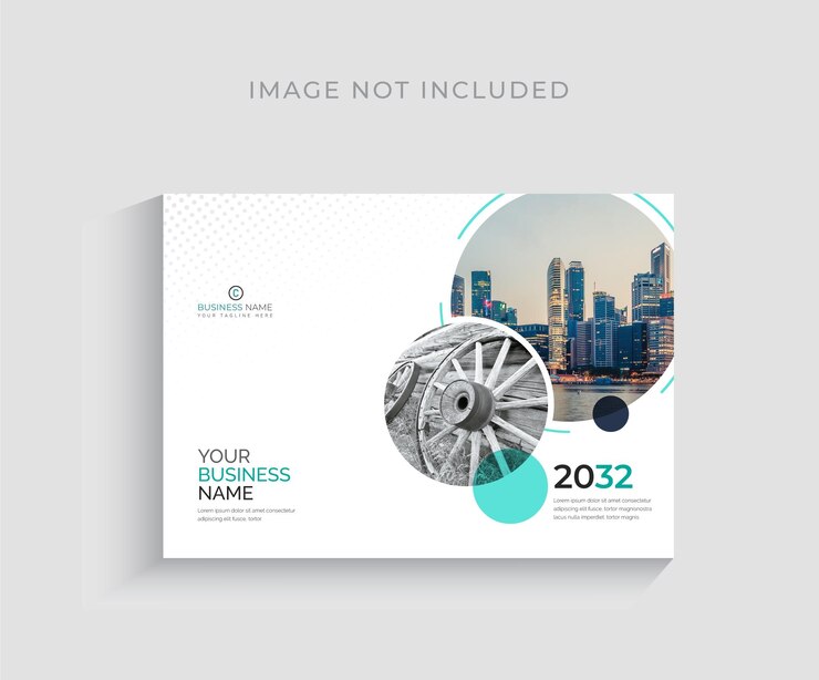 Vector a picture of a cityscape is shown on a white paper