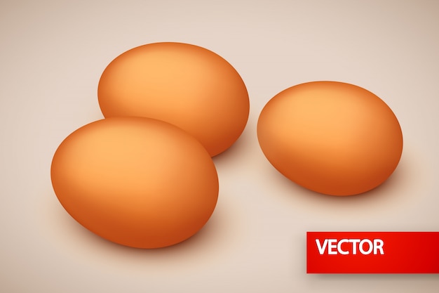 Vector picture of egg few