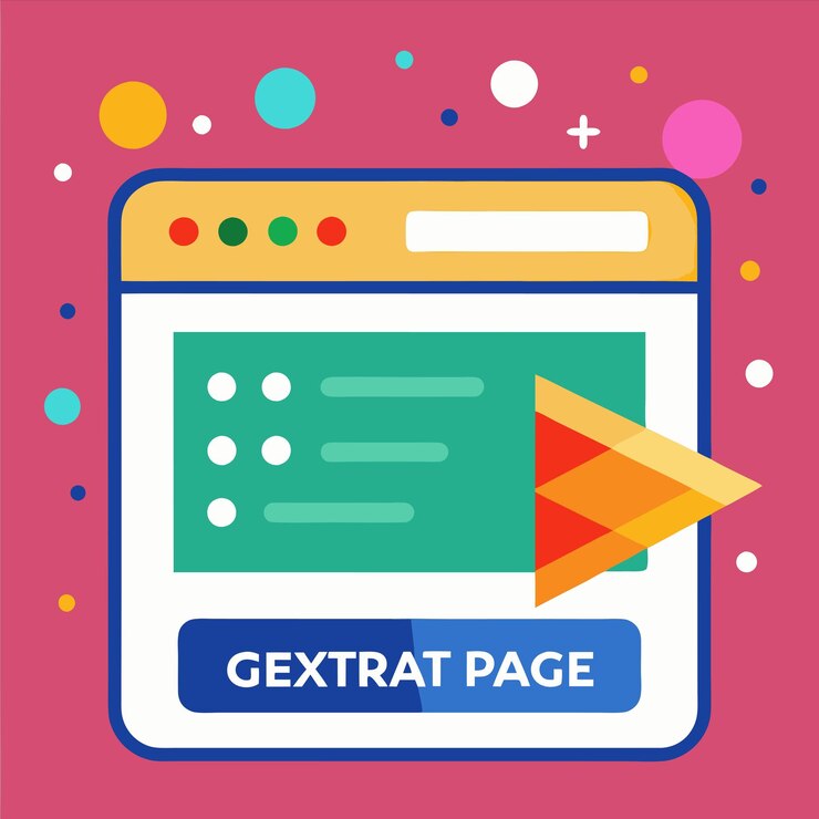 Vector a picture of a page that says quot url page quot