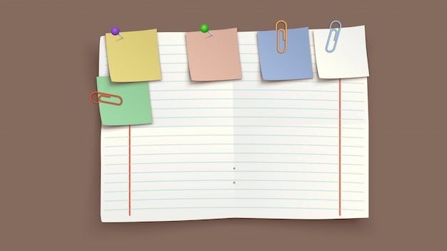 picture of paper torned