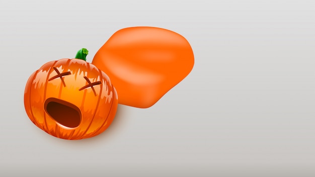 Vector picture of pumpkin