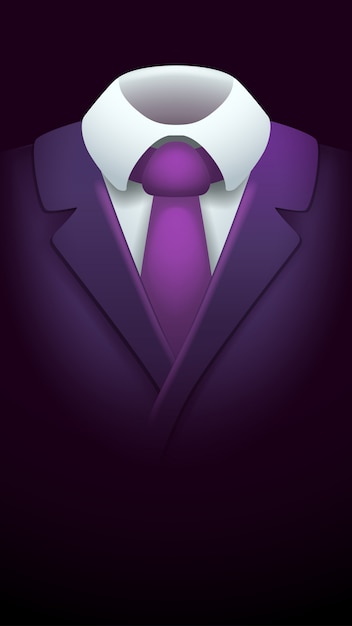 Vector picture of tuxedo