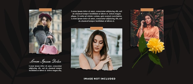 pictures or photos frame collage comics page grid layout abstract photo frames and digital photo wall template