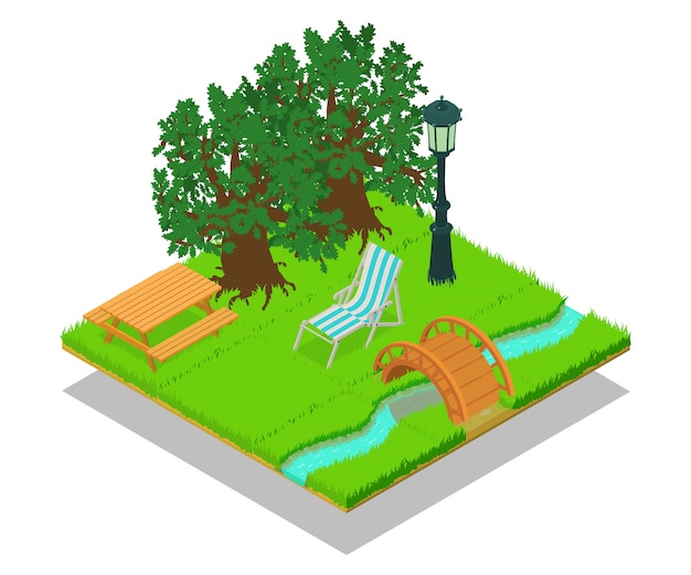 picturesque place concept scene