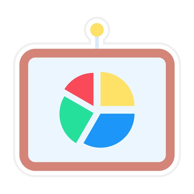 Pie Chart icon vector image Can be used for Business