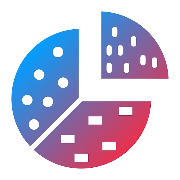 Pie Chart icon vector image Can be used for Data Science