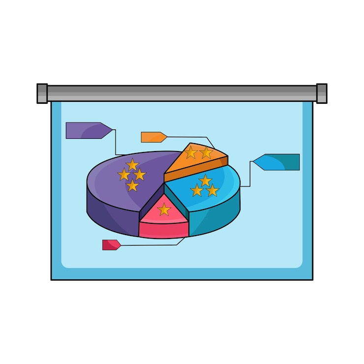 Vector pie chart