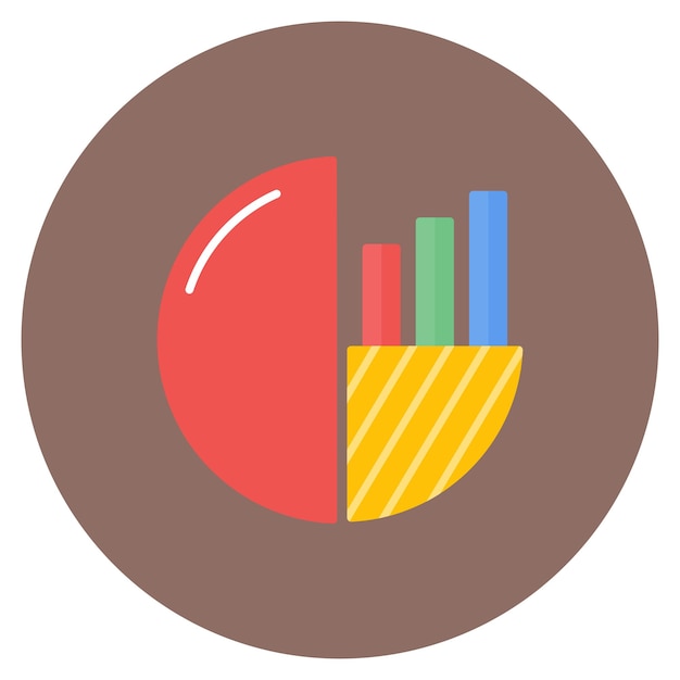 Pie Process Flat Illustration