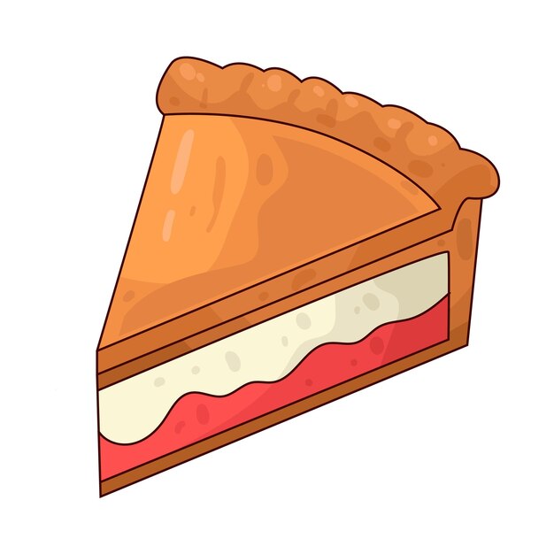 Vector pie slice