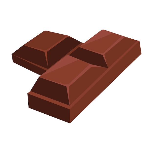 Pieces of chocolate