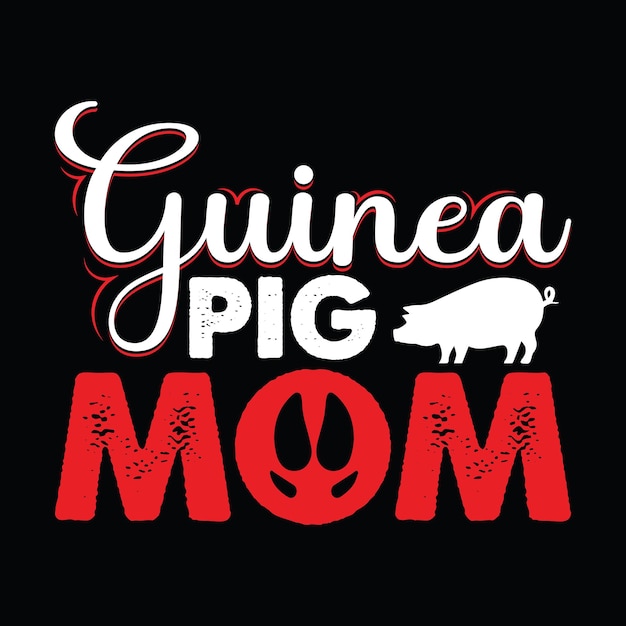 Pig tshirt design Pig typography Pig related quotes elements T Shirt Design