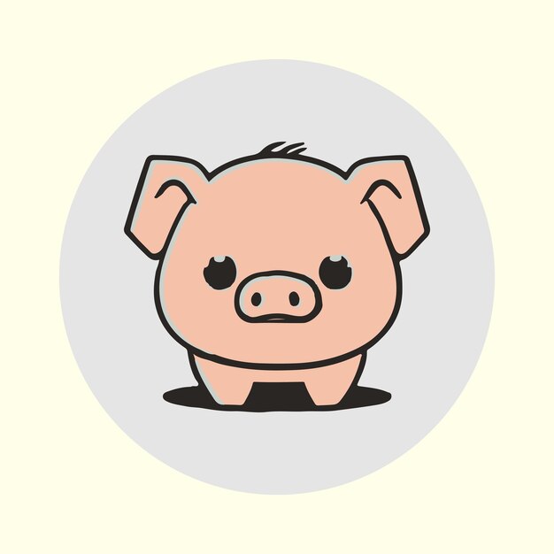 Pig Vector Illustration