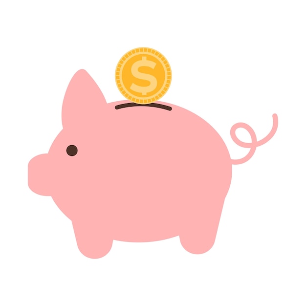 Piggy bank icon