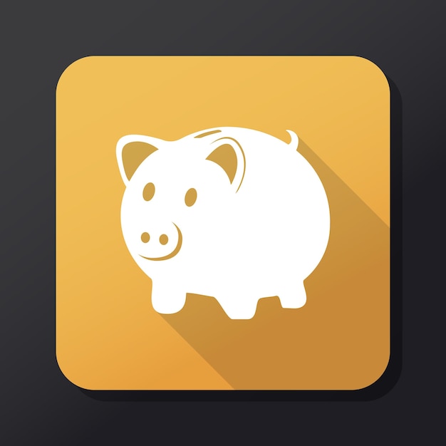 Piggy bank sticker