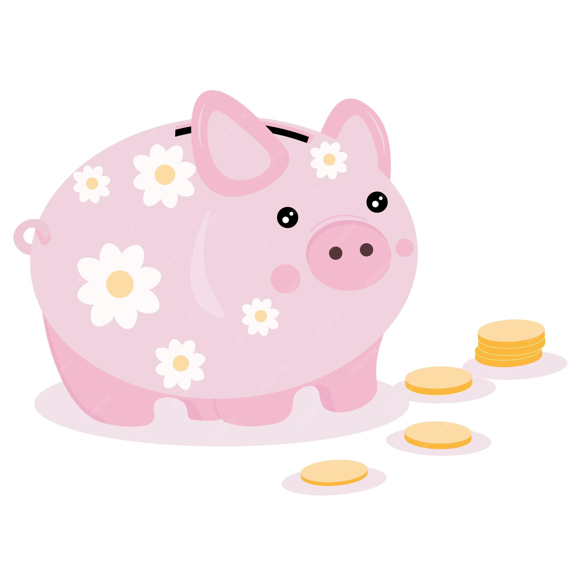 bank clipart piggy