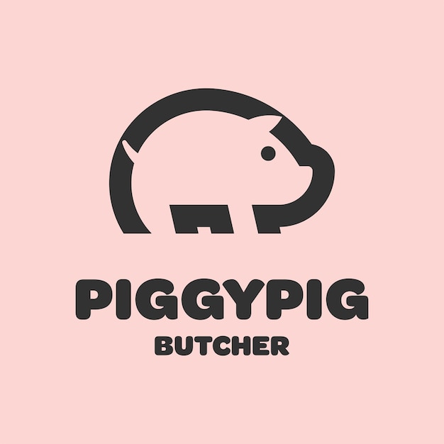 Piggy Pig Slager Logo