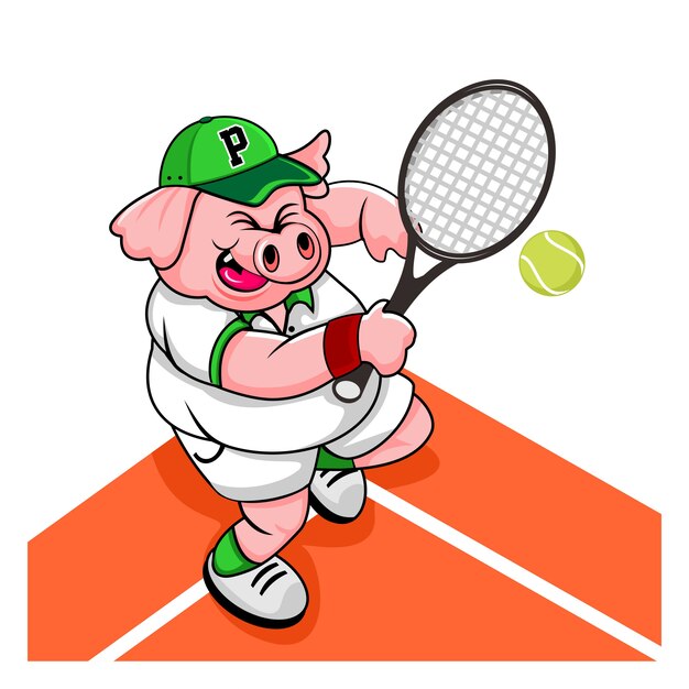 Piggy tennis