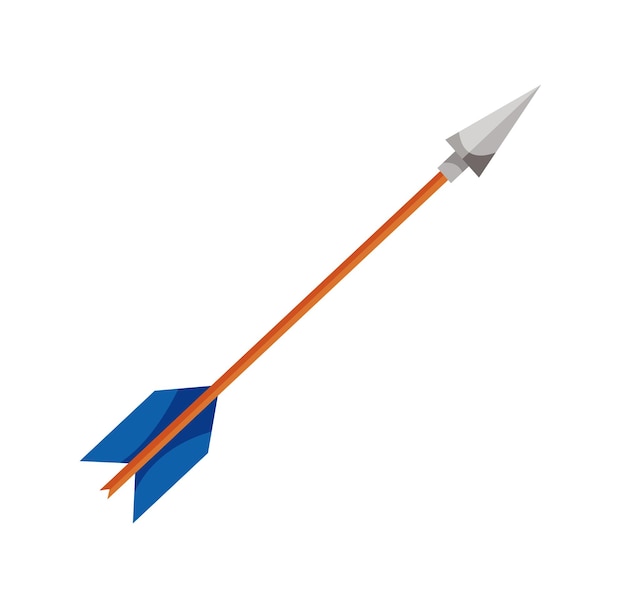 pijl geïsoleerde element vectorillustratie