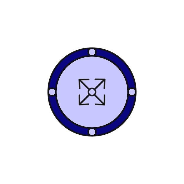 pijlteken vector type icoon