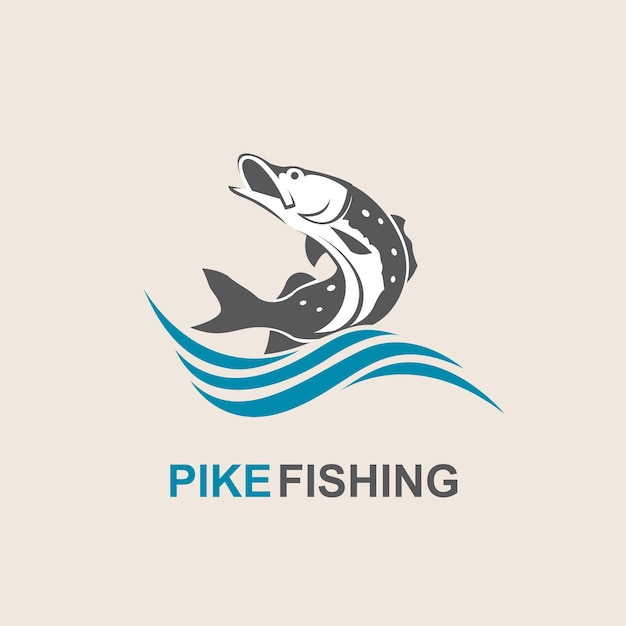 Pike fish icon