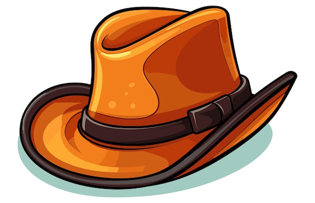 Pilgrim hat vector illustration thanksgiving pilgrim hat flat vector colorful pilgrim hat