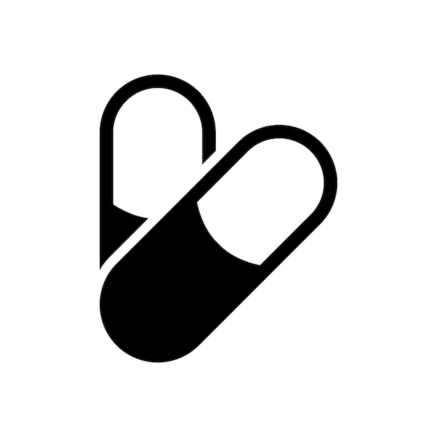 Pill icon illustration