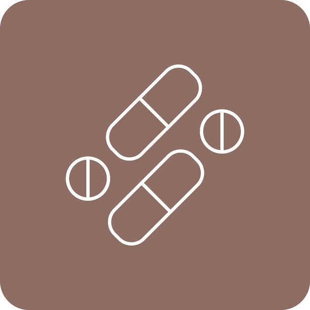 Pillen vector icoon Kan worden gebruikt voor apotheek iconset
