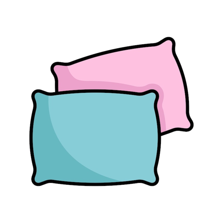 Vector pillow icon vector design template simple and clean