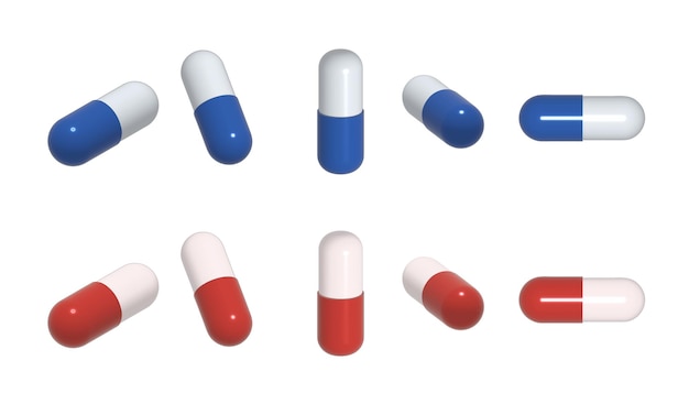 Vector pills, drug icon isolated illustration vector