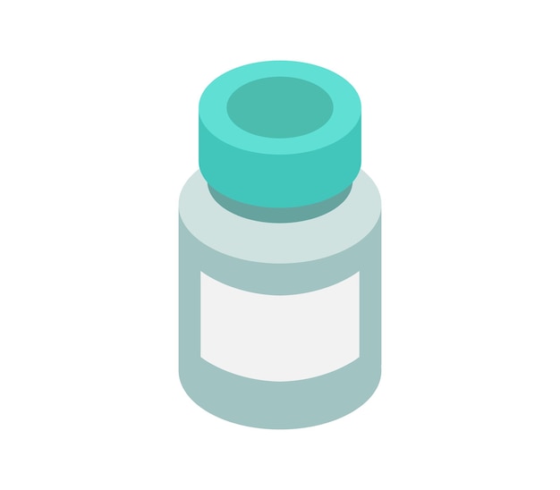 Pills for eyes isometric