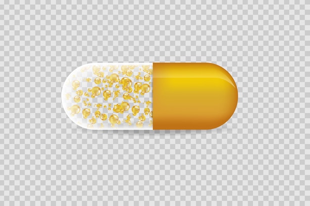 Pills and tablets on transparent background medical and healthcare concept medications