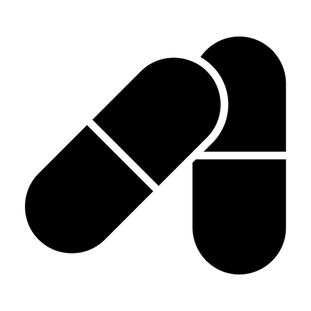 Pills Vector Illustratie Stijl