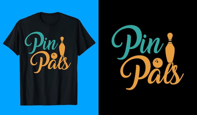 Vector pinals t-shirt ontwerp.