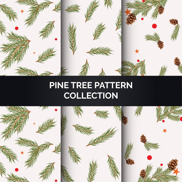 Pine tree pattern collection