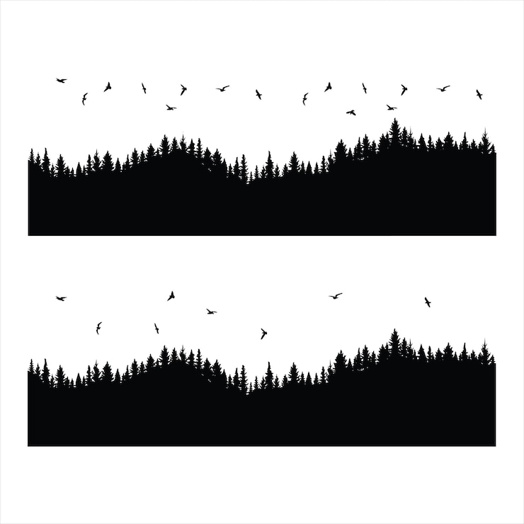 Vector pine tree vector pine tree tshirt vectors