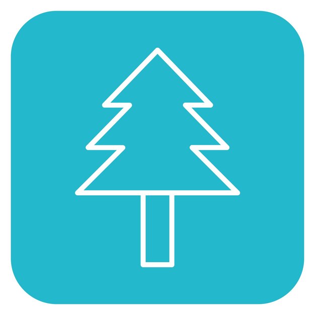 Pine Vector Illustratie