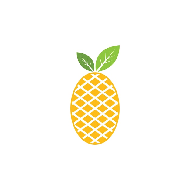 Pineapple icon vector illustration design