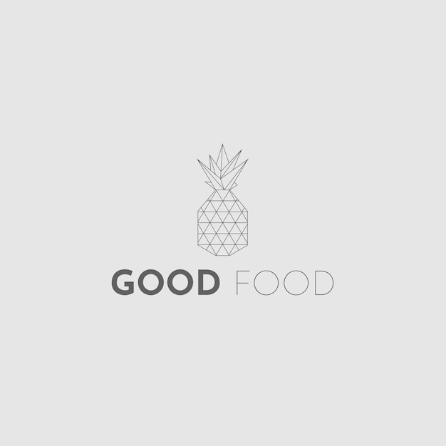 PINEAPPLE LOGO TEMPLATE