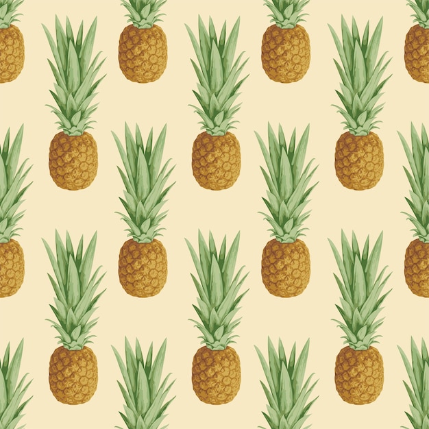 pineapple pattern background