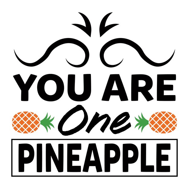 Pineapple svg design